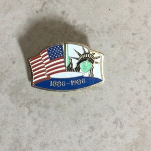 1886-1986 NYC lapel pin